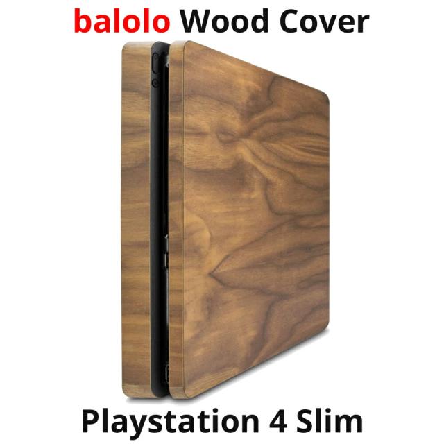 balolo PlayStation 4 slim 専用 木製カバー PS4 プレイステーション4 スリム SONY ソニー ドイツ製 高級 保護 オリジナル カバー ケース ケースカバー リアルウッド 高品質 木目 デザイン 天然木材 送料無料の通販は 5,621円