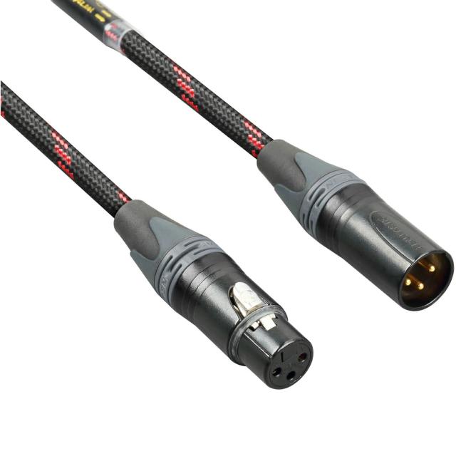 Topping XLR バランスケーブル 75cm XLRオス - XLRメス ２本 セット トッピング TCX1-75 6N単結晶銅 SGP-222 端子 バランス ライン ケーブル キャノンケーブル オーディオ アンプ DAC ダック ヘッドホンアンプ スピーカー 接続 フルバランス 高音質 オス メス TCX1-75_4