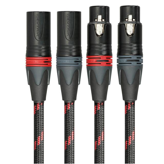 Topping XLR バランスケーブル 75cm XLRオス - XLRメス ２本 セット トッピング TCX1-75 6N単結晶銅 SGP-222 端子 バランス ライン ケーブル キャノンケーブル オーディオ アンプ DAC ダック ヘッドホンアンプ スピーカー 接続 フルバランス 高音質 オス メス TCX1-75_6
