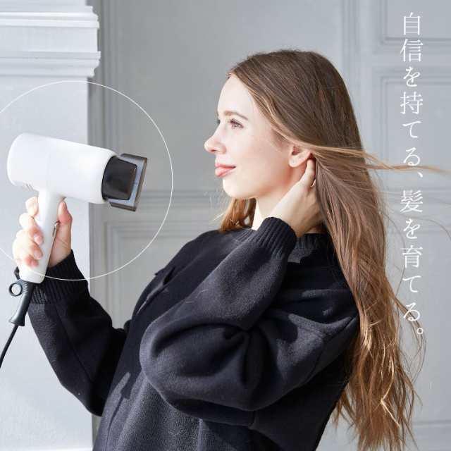 ヘアドライヤー 大風量 速乾 1200W マイナスイオン3段階調整 折り畳み