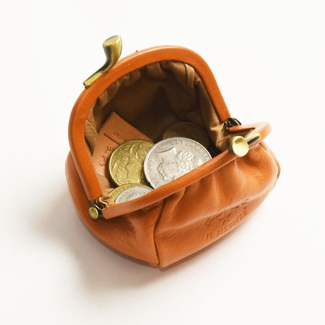 【国内正規取扱店】(イルビゾンテ 財布) IL BISONTE レザー がま口 コインケース 小銭入れ  5482305295 売れ筋 正規品  母の日 父の日 ギフト プレゼント 春財布【gs0】の通販は