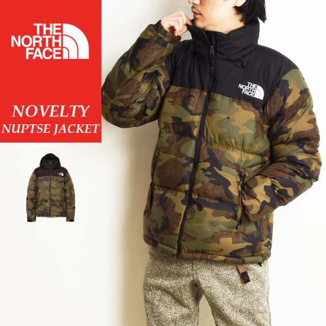 THE NORTH FACE ノースフェイス ノベルティ ヌプシジャケット ダウンジャケット メンズ アウター カモ柄 迷彩柄 ストリート アウトドア N