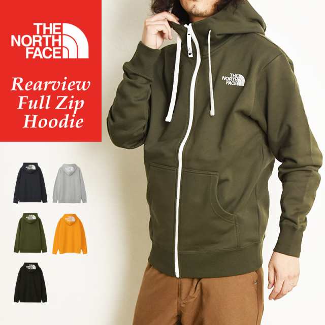 ノースフェイス THE NORTH FACE スウェット パーカー リアビューフルジップフーディ NT12340 ジップアップパーカー メンズ 裏毛