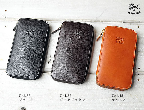 国内正規取扱店【即日発送】(イルビゾンテ 財布) IL BISONTE ラウンドジップ レザーウォレット 長財布 ロングウォレット 本革 411345 メンズ レディース ユニセックス プレゼント イルビゾンテ認定 正規品母の日 父の日 ギフト プレゼント【gs0】_2