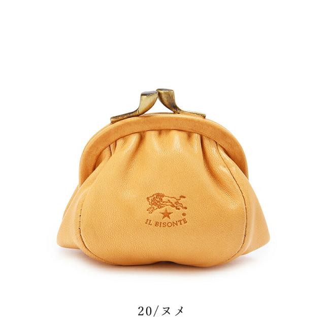 【国内正規取扱店】(イルビゾンテ 財布) IL BISONTE レザー がま口 コインケース 小銭入れ  5482305295 売れ筋 正規品  母の日 父の日 ギフト プレゼント 春財布【gs0】の通販は