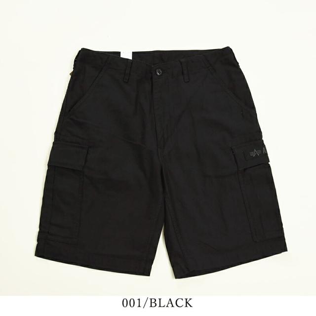 【ALPHA INDUSTRIES】コットン ツイル ロゴ入り ハーフパンツ ♪ Alpha Industries SALE セール ALPHA INDUSTRIES アルファ