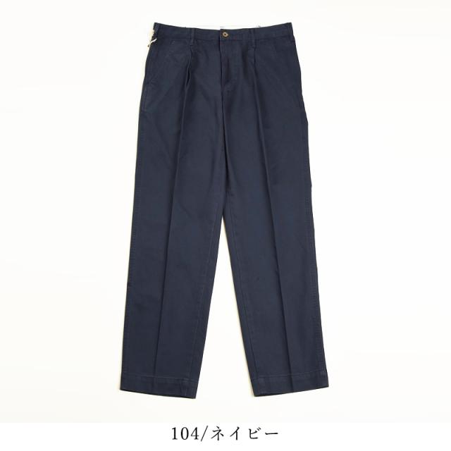 EDWIN エドウィン KHAKI TROUSERS CHINO タックテーパード テーパード トラウザーパンツ チノパン カラーパンツ K0705_15