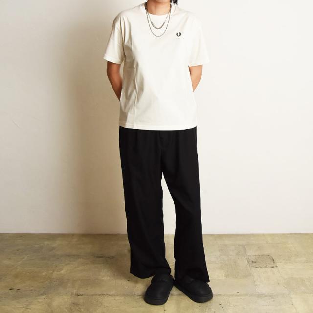 2025春夏新作 フレッドペリー FRED PERRY クルーネック 半袖 Tシャツ