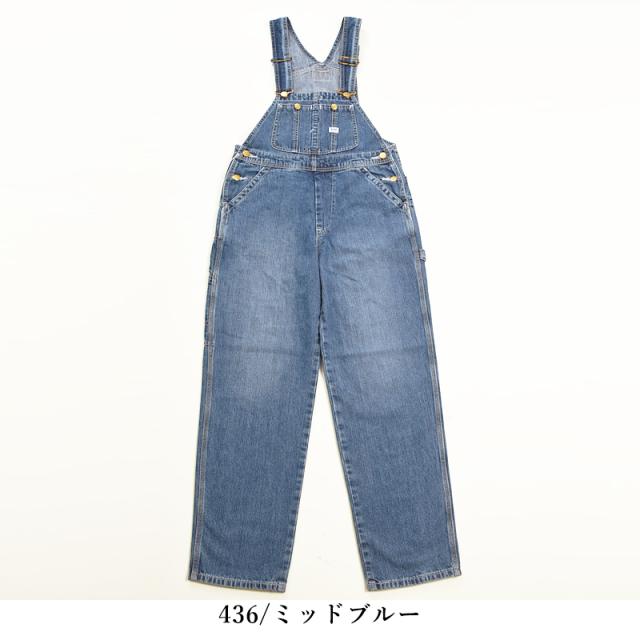Lee リー テーパード オーバーオール サロペット オールインワン デニムパンツ ジーンズ ジーパン キャンプ アウトドア レディース 女性 婦人 LL1184【gs0】_11