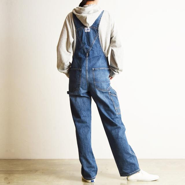 Lee リー テーパード オーバーオール サロペット オールインワン デニムパンツ ジーンズ ジーパン キャンプ アウトドア レディース 女性 婦人 LL1184【gs0】_2