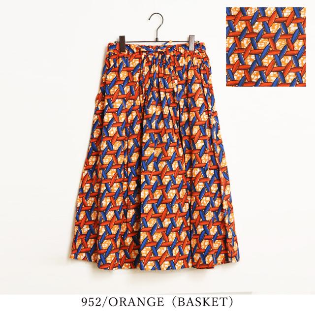 2025春夏新作 ル グラジック LE GLAZIK バティックプリント タック