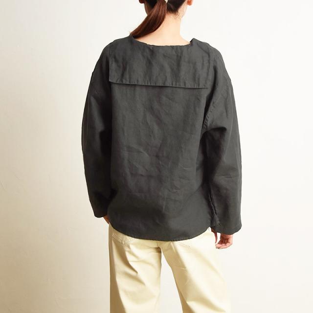 新品 オーシバルorcival リネン セーラーカラー プルオーバー シャツ ORCIVAL オーシバル オーチバル リネン セーラーカラー プル