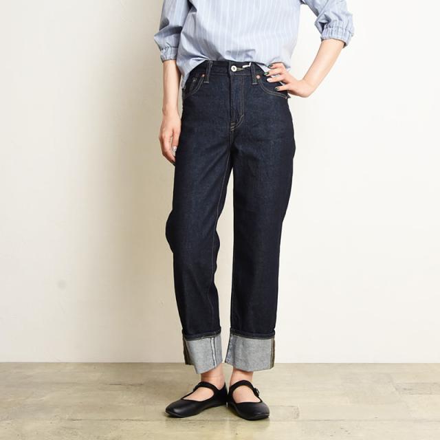 大人気 サムシング SOMETHING ストレート デニムパンツ レディース