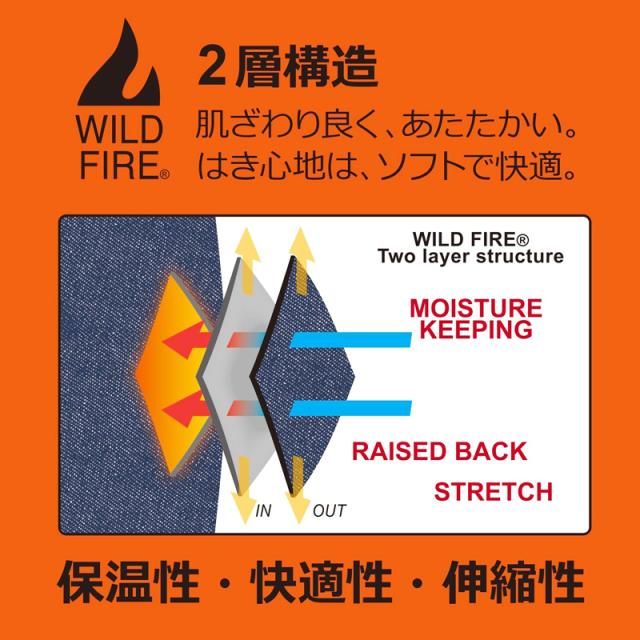 エドウィン ジーンズ 暖かムレない快適 3層構造 WILD FIRE レギュラーストレートパンツ暖 メンズ GRAY CHECK 32 エドウイン公式マラソンSALE☆30％OFF大きい