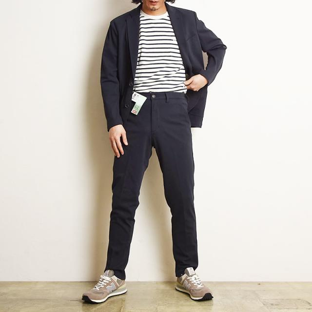 2025新作 EDWIN エドウィン デニスラAIR スリムテーパード スラックス チノパンツ トラウザー ビジカジ テレワーク ゴルフ メンズ 男性 紳士 EDB101_4