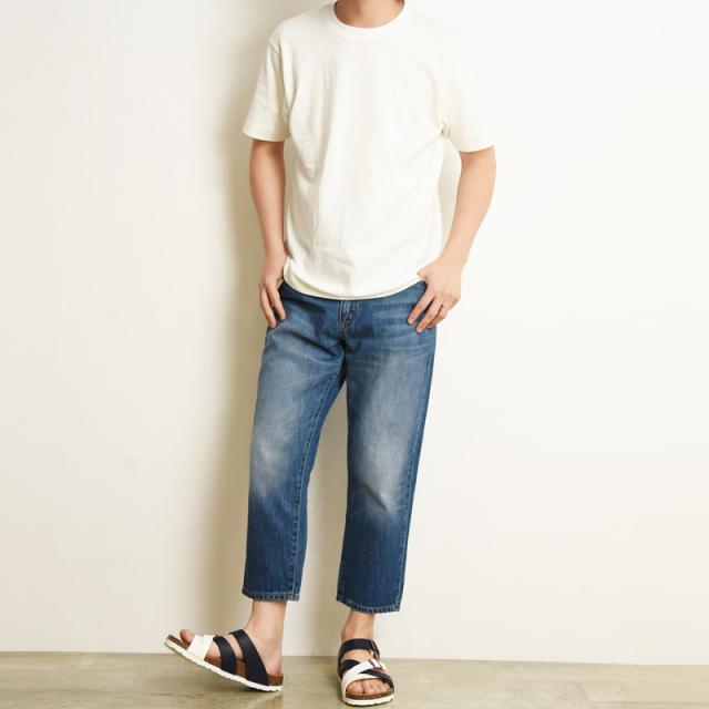 【大きいサイズ】EDWIN エドウィンベーシック クロップド　デニムパンツ 軽量 メンズ ジーンズ ジーパン ビッグサイズ ビックサイズ EMS007_2