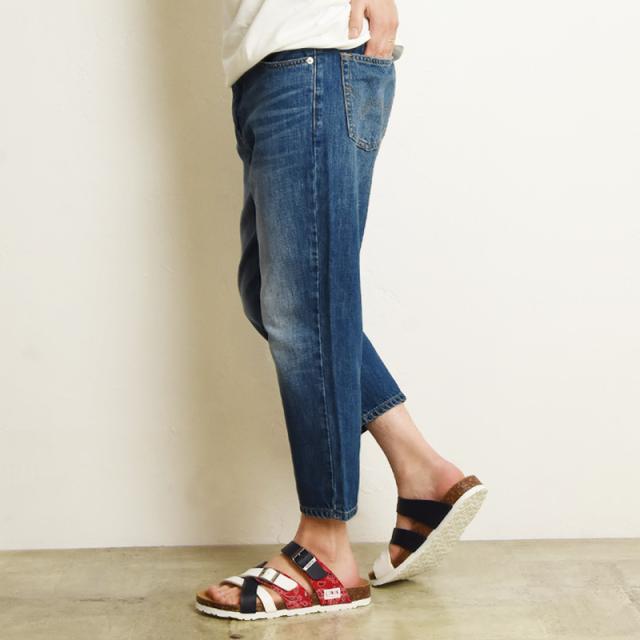 【大きいサイズ】EDWIN エドウィンベーシック クロップド　デニムパンツ 軽量 メンズ ジーンズ ジーパン ビッグサイズ ビックサイズ EMS007_4