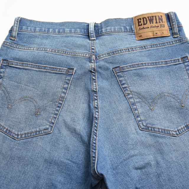 SALE／10%OFF】EDWIN エドウィン XV クロップドパンツ 7分丈 デニム