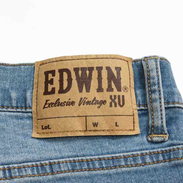 SALE／10%OFF】EDWIN エドウィン XV クロップドパンツ 7分丈 デニム