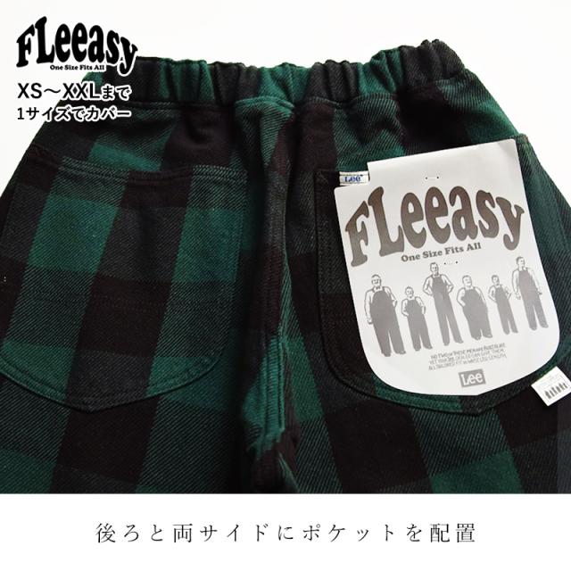 Lee リー Fleeasy フリージー イージーパンツ チェック フリーサイズ