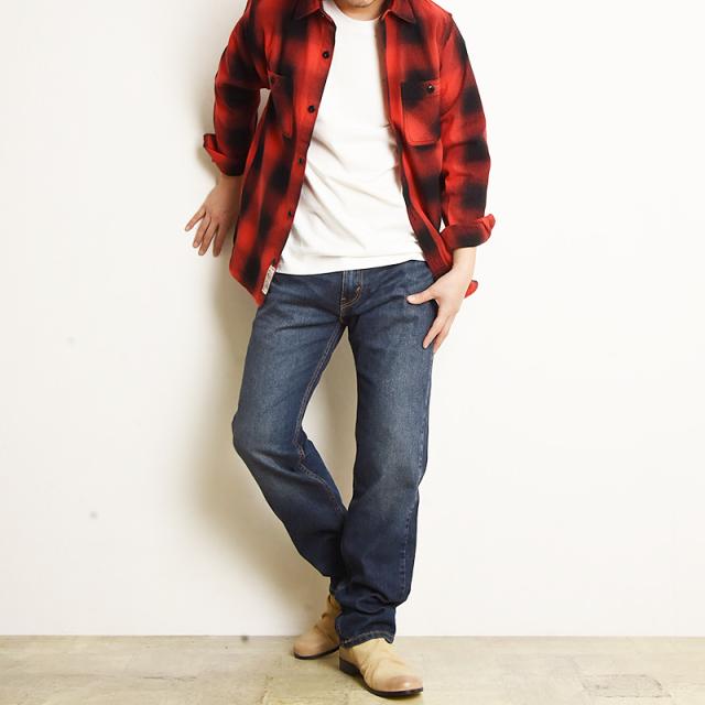 リーバイス LEVIS 505 レギュラーストレート ジーンズ デニムパンツ メンズ ストレッチ ジーパン 大きいサイズ 00505-2195/2855/1456 SALE Levis_4
