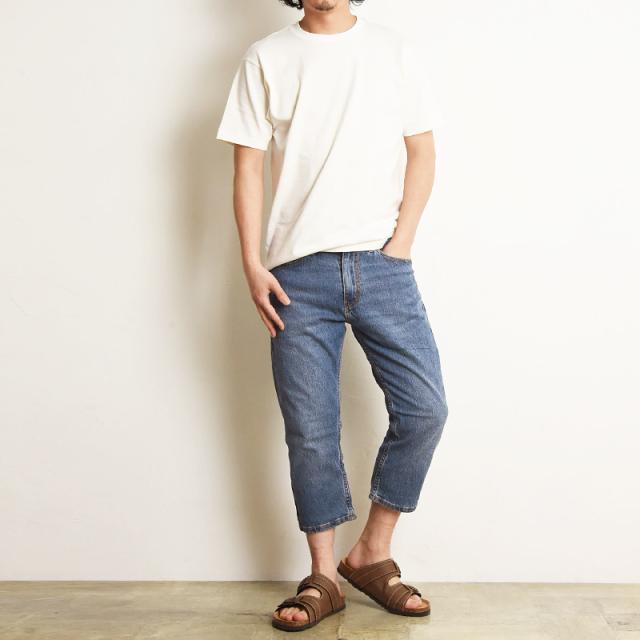 裾上げ無料 リーバイス Levis 505 COOL クロップド スリム ジーンズ メンズ デニムパンツ 7分丈 ストレッチ スリム 28229_4