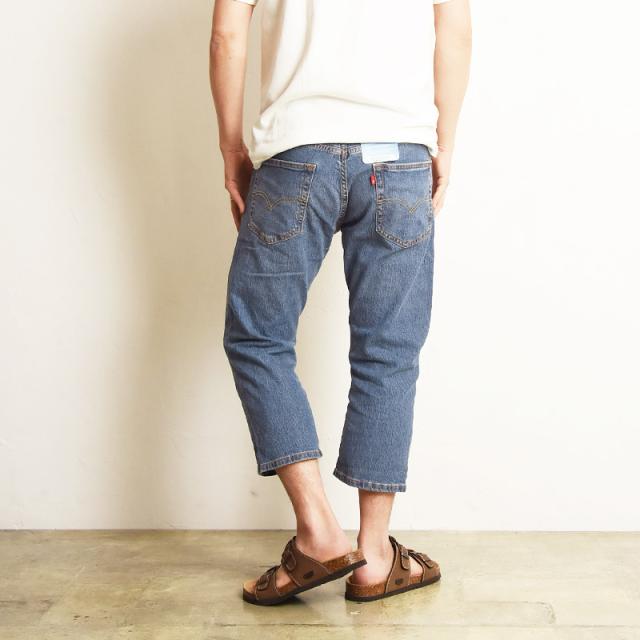 裾上げ無料 リーバイス Levis 505 COOL クロップド スリム ジーンズ メンズ デニムパンツ 7分丈 ストレッチ スリム 28229_3