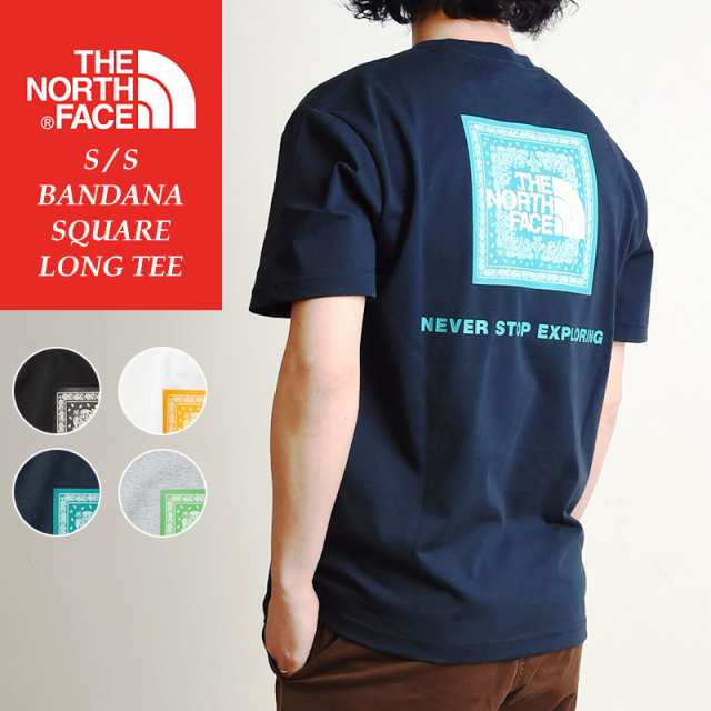 S/S THE NORTH FACE ノースフェイス バンダナ柄 Tシャツ