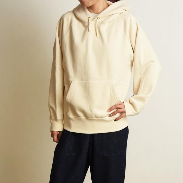 未使用　オーシバル　定番　長袖　プルオーバー　スウェットパーカー　2　エクリュ 未使用 オーシバル 定番 長袖 プルオーバー スウェットパーカー