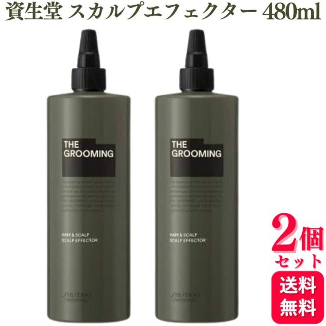 2個セット 資生堂 ザ・グルーミング スカルプエフェクター 480ml 抜け毛 薬用 スカルプエッセンス