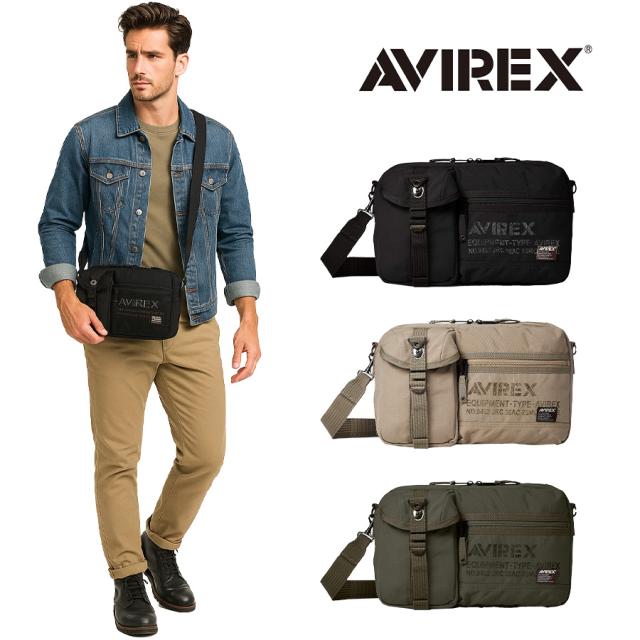 【ポイント10倍】AVIREX アビレックス AVX3522 イーグル EAGLE 2WAYショルダーバッグ ショルダー ボディバッグ メンズ ミリタリー 斜め掛け 一泊 二泊 旅行 鞄 軽量 キャンバス アウトドア ジム レジャー フェス おしゃれ 人気 父の日