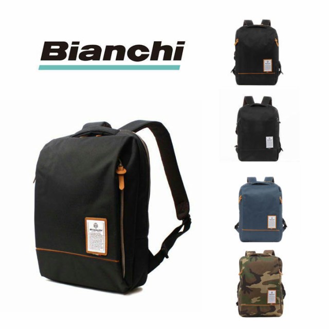 【当店オリジナルエコバッグプレゼント中！】【Bianchi】 ビアンキ スリムバックパック リュック NBTC-66 メンズ ビジネス 通勤 通学 ス