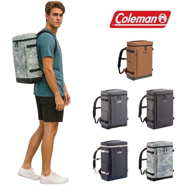 Coleman コールマン SHIELD30 シールド30 リュック バックパック 30L スクエア メンズ レディース シンプル カジュアル アウトドア 通学 学生 社会人 旅行 部活 合宿 習い事 ジム おしゃれ 人気 送料無料 バッグ 鞄