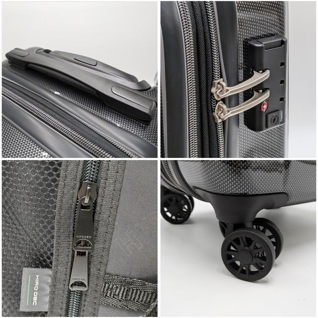 【HIRODBC】dye8159-18 キャリーケース 35L キャリー スーツケースヒロディービーシー バッグ 収納 トラベル 通勤 お出かけ 旅行 出張 ビジネス_7