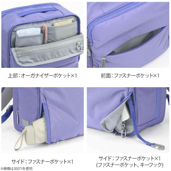 ace.GENE リュック 大容量 ガジェタブルU ビジネスリュック 15-20L 通学 通塾 通勤 普段使い 男女兼用 レディース メンズ  ギフト プレゼント ブラック 20072_6