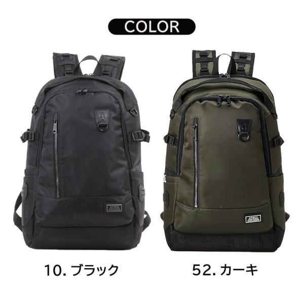 AVIREX ax2053 ソリッド デイパック リュック 大容量 鞄 カバン かばん バッグ 普段使い 使いやすい ミリタリー メンズ プレゼント ギフト ブラック 父の日_11