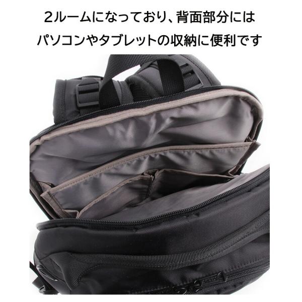 AVIREX ax2053 ソリッド デイパック リュック 大容量 鞄 カバン かばん バッグ 普段使い 使いやすい ミリタリー メンズ プレゼント ギフト ブラック 父の日_8