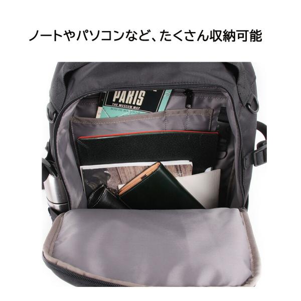 AVIREX ax2053 ソリッド デイパック リュック 大容量 鞄 カバン かばん バッグ 普段使い 使いやすい ミリタリー メンズ プレゼント ギフト ブラック 父の日_9