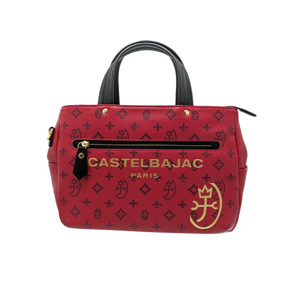CASTELBAJAC サシャ ドライビングトート クリスマス限定色 トートバッグ トート 普段使いユニセックス メンズ レディース プレゼント ギフト レッド 048581_1