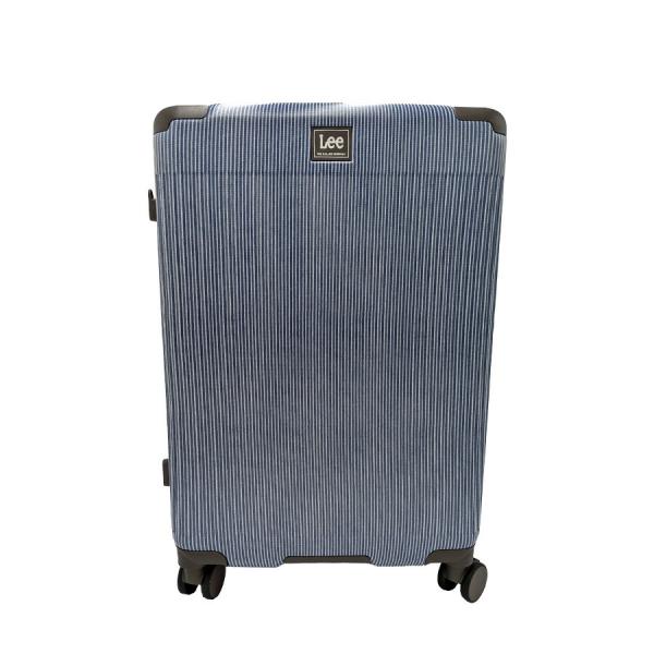 【Lee】320-9071 キャリーケース 24インチ 拡張機能付き 63-72L 4-5泊 旅行 修学旅行 レディース 使いやすい シンプル かわいい プレゼント ギフト ネイビー_3