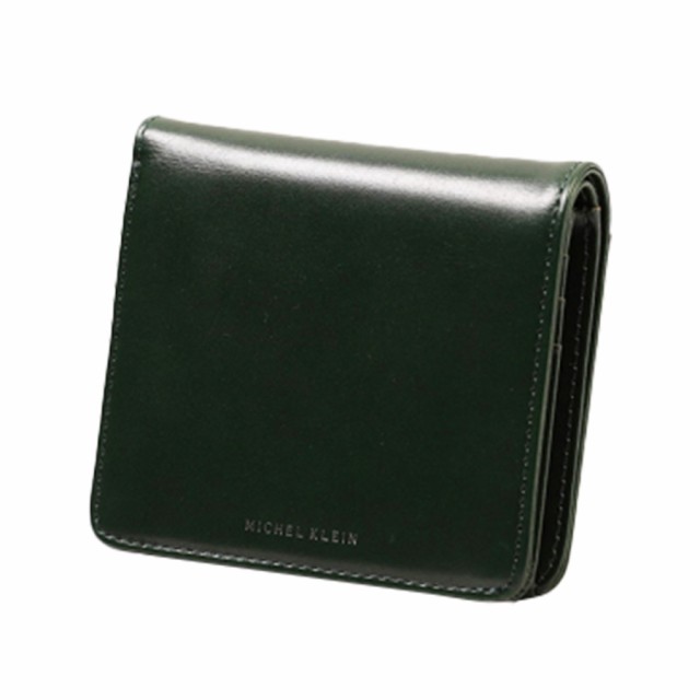 【MICHEL KLEIN】MK204 オールラウンダー(二つ折り) 財布  折り財布 コンパクト ミシェルクラン ブランド ブラック グリーン ボルドー 高級感 おしゃれ かっこいい 父の日 プレゼント 誕生日 ギフト