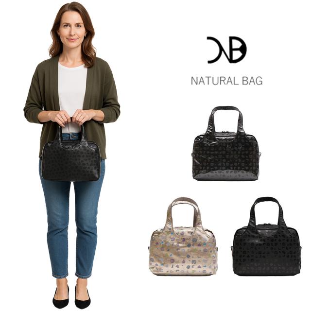 【当店オリジナルエコバッグプレゼント中！】【NATURALBAG】ナチュラルバッグ 合成皮革 トート 日本製 7133 2WAY バッグ 鞄 カバン かばん 使いやすい 普段使い レディース 人気 オシャレ  シンプル カジュアル ギフト プレゼント マットブラック ブラック ブロンズ