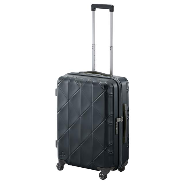 【PROTECA】01482 コリー2 スーツケース 52L 日本製 プロテカ ブラック コズミックネイビー ライムナイトグリーン ピンクベージュ 使いやすい 旅行 出張 ユニセックス ストッパー付き_1