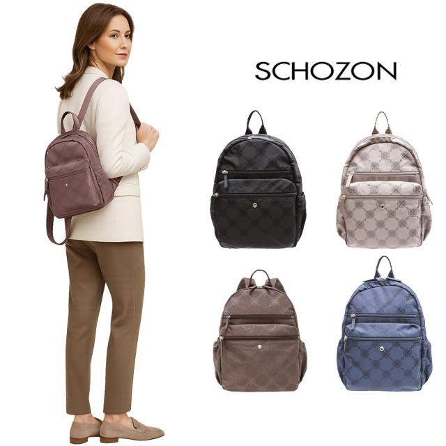 SCHOZON ショゾン 11-2005 リエート リュックサック トラベルバッグシリーズ ブラック 日本製 撥水 エレガント 普段使い 母の日 敬老の日 プレゼント ギフト