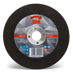 3M　切断砥石 51782, 60+ S, 105 mm x 1.3 mm x 15 mm, 50 個/箱　PN51782 50の通販は