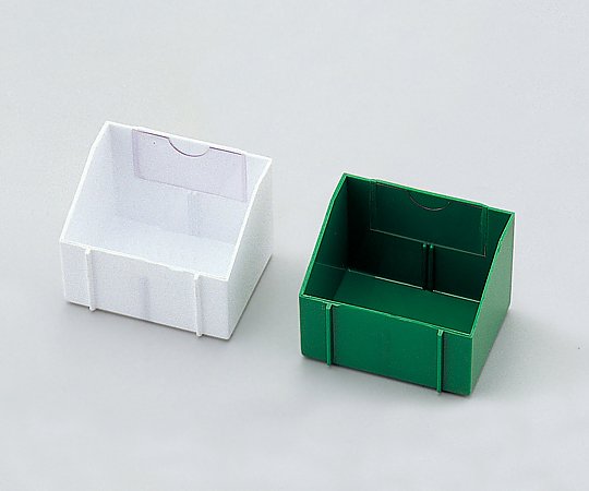 散薬用トレー　24人用　緑・白　（Nケースタイプ）　N-24R（24人用）の通販は