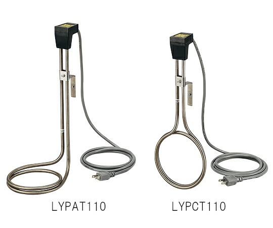 7-620-16 チタン製投込みパイプヒーター ストレートタイプ 470mmの通販は