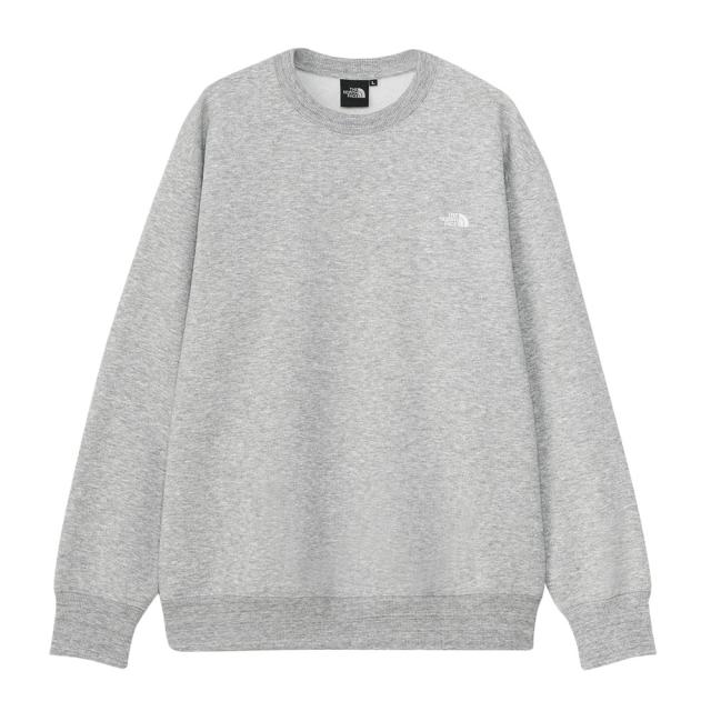 ノースフェイス スモールロゴヘザースウェットク　ルー トレッキング カットソー NT62337 Z2