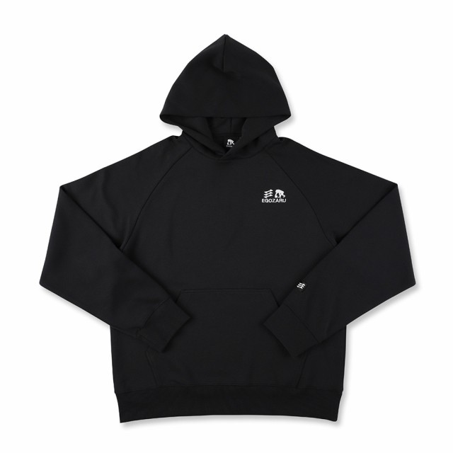 ＥＧＯＺＡＲＵ ダブルフェイス　スウェットプル　オーバーパーカ バスケットボール ウオームＵＰシャツ EZFW24USW002-BKの通販は 9,350円