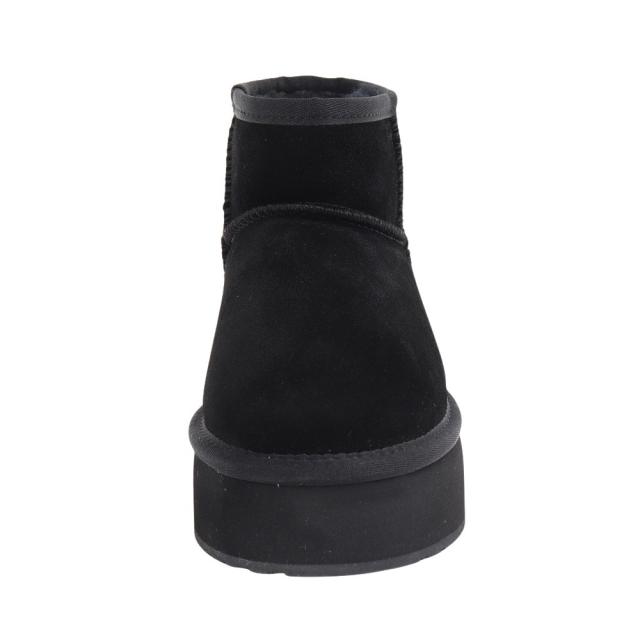 EMU プラットフォームマイクロウール シューズ Ｌブーツ W13159 BLKの通販は